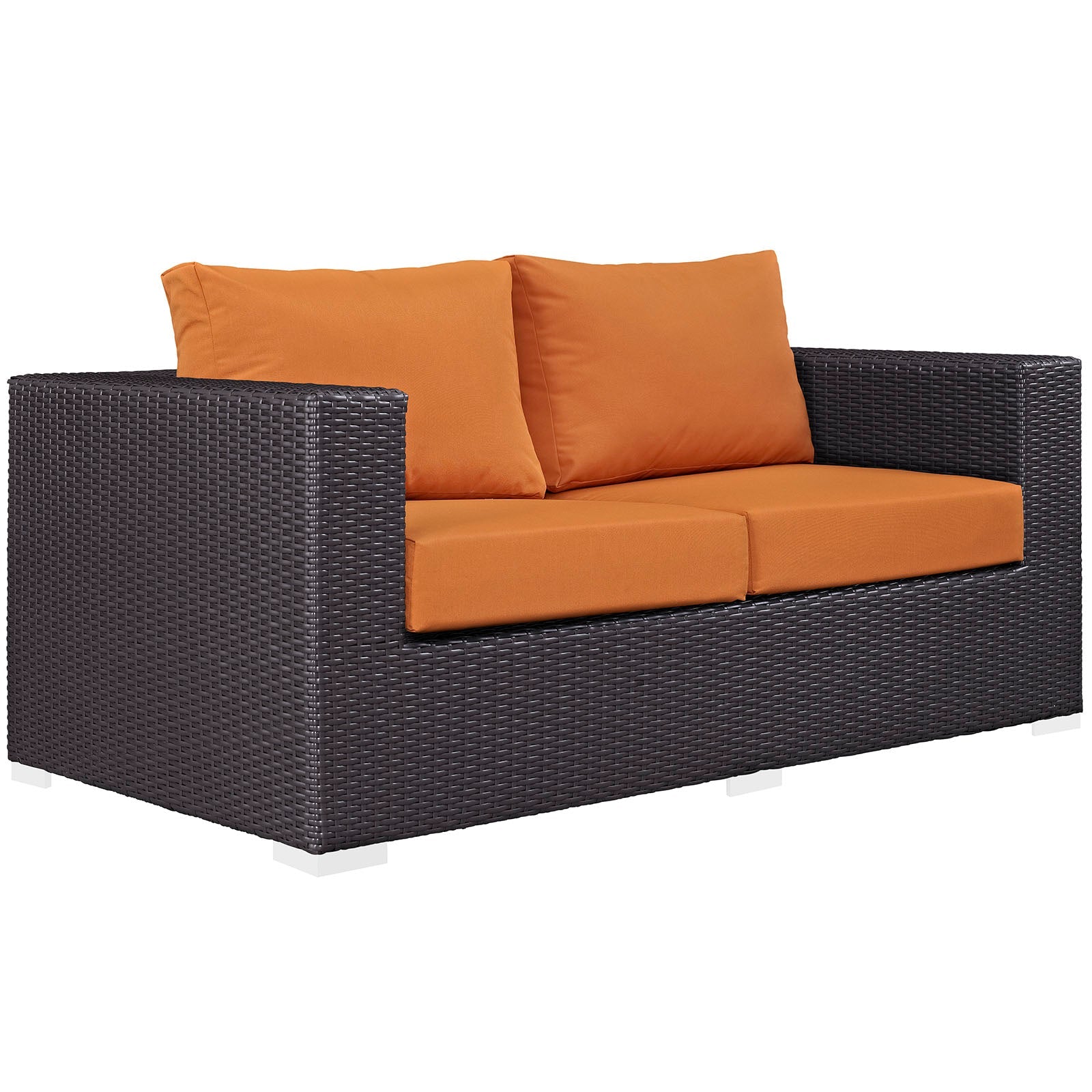 Convene Outdoor Patio Loveseat - EEI-1907-EXP-ORA