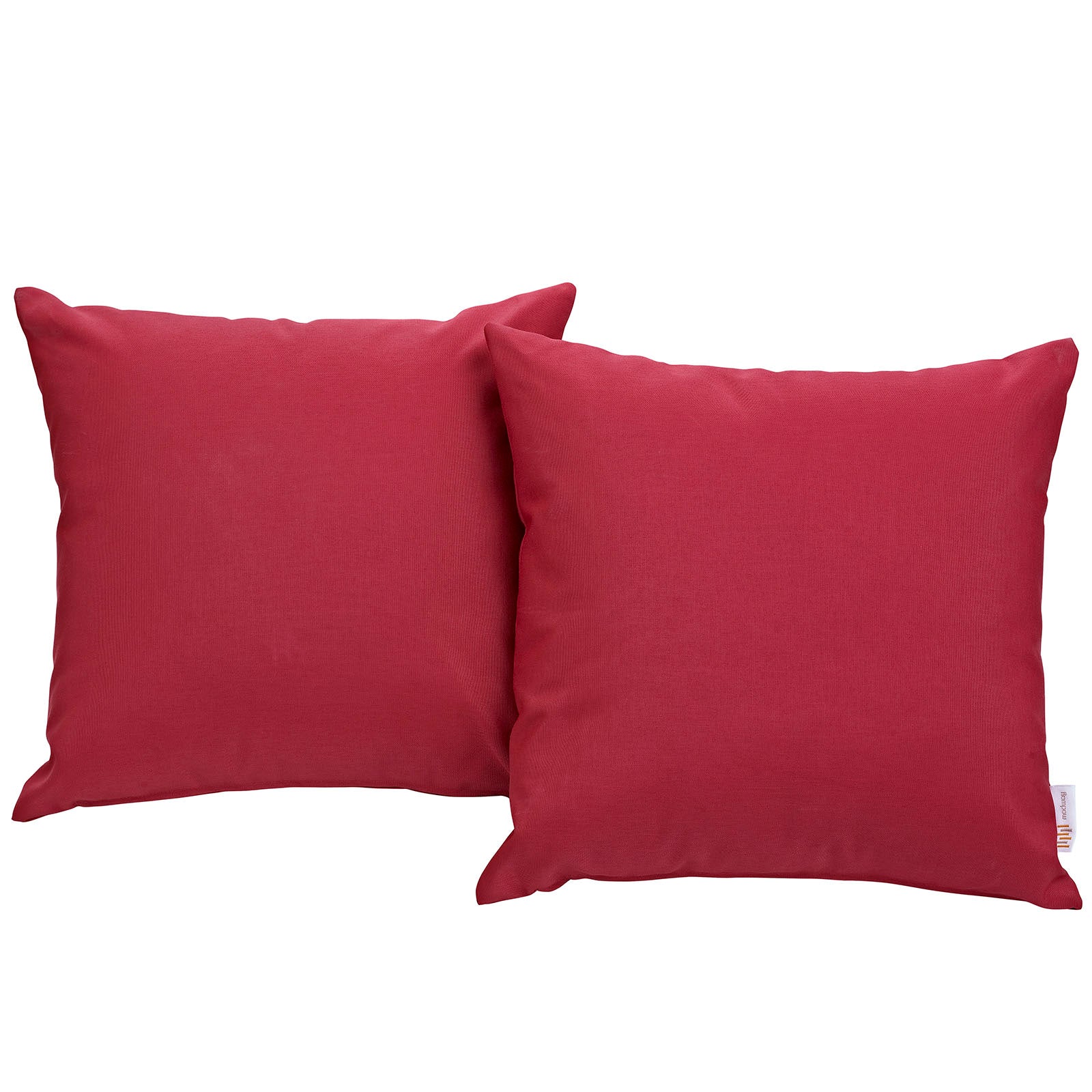 Convene 2 Piece Outdoor Patio Pillow Set - EEI-2001-RED