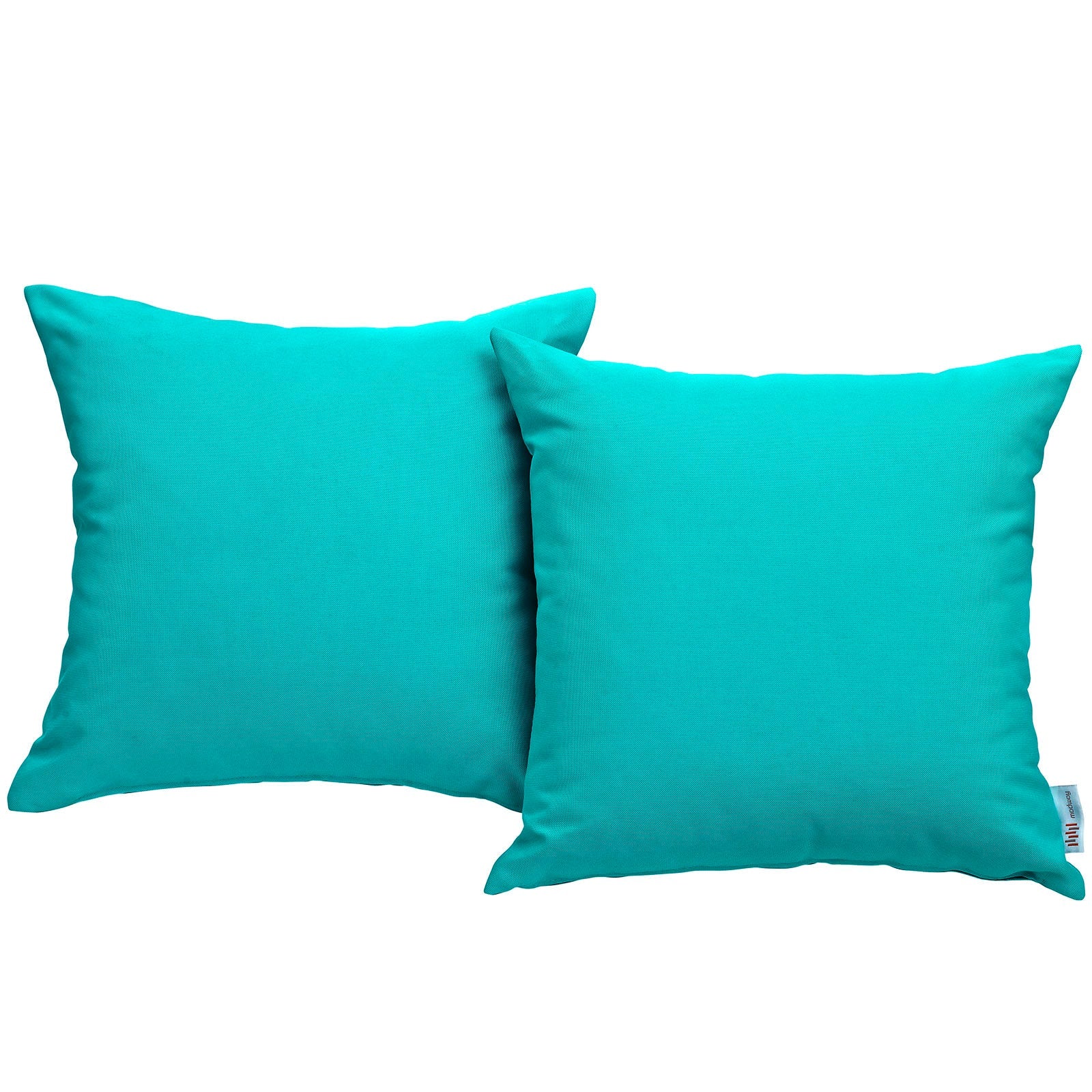 Convene 2 Piece Outdoor Patio Pillow Set - EEI-2001-TRQ