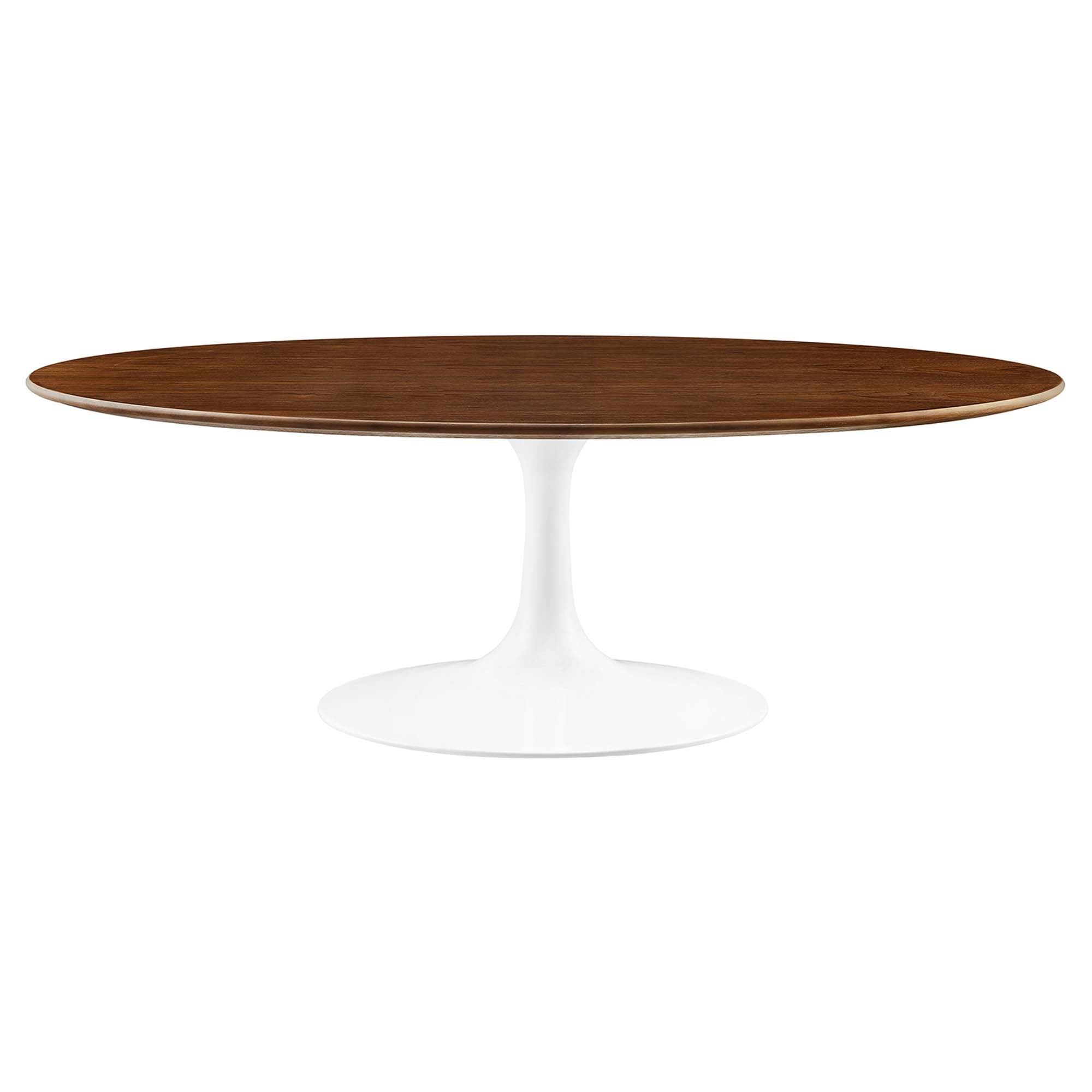 Lippa Oval Wood Coffee Table - EEI-2020-WAL