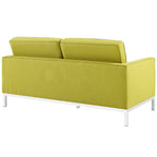 Loft Upholstered Fabric Loveseat