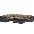 outdoor 7 Piece Outdoor Sectional Set