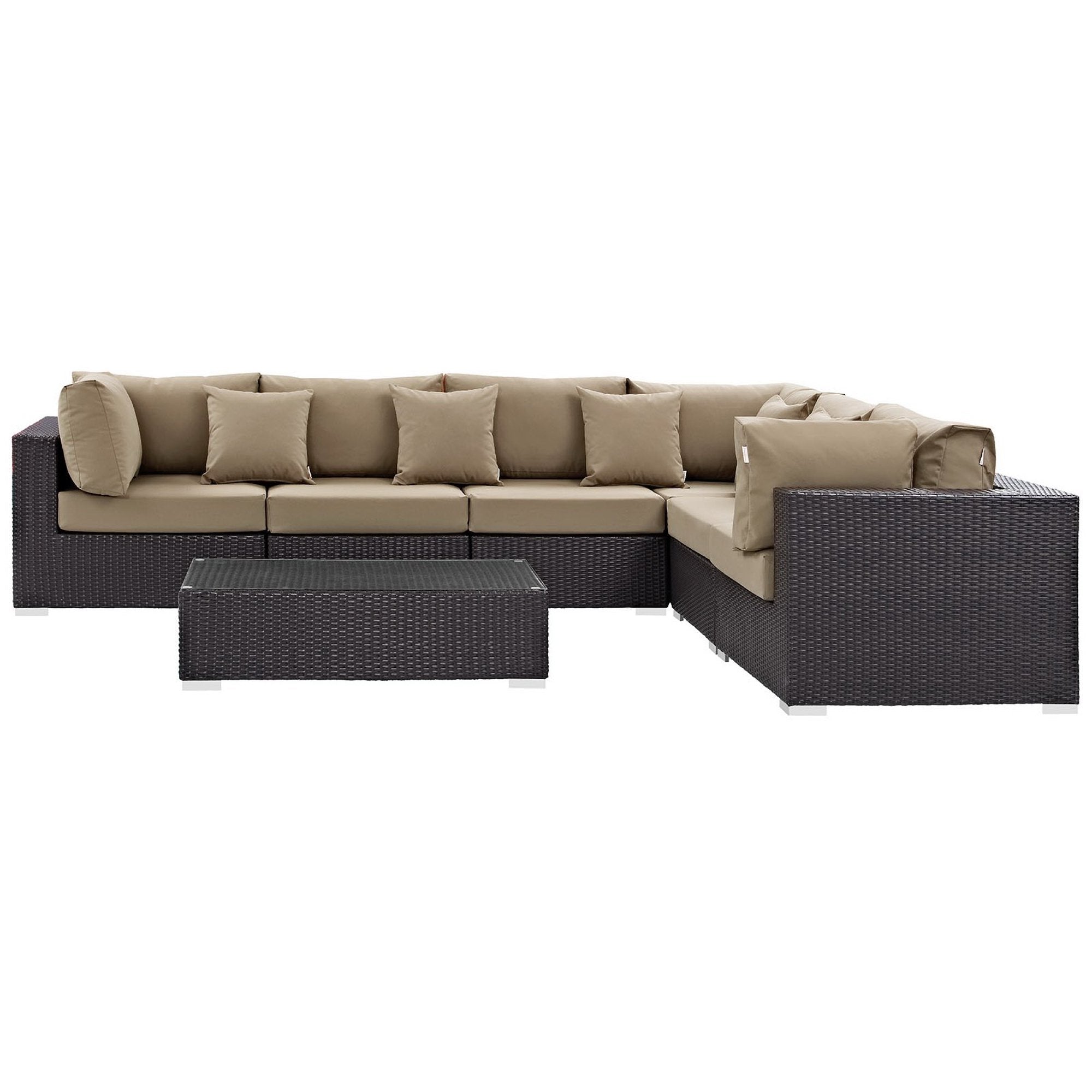 outdoor 7 Piece Outdoor Sectional Set