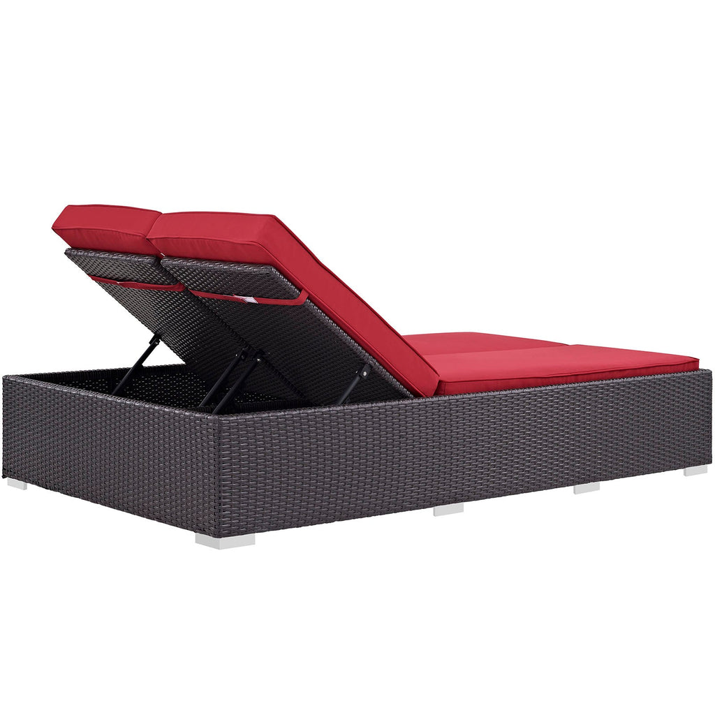 outdoor Double Outdoor Patio Chaise