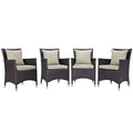outdoor 4 Piece Outdoor Dining Set