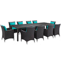 outdoor 11 Piece Outdoor Dining Set