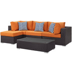 outdoor 5 Piece Outdoor Sectional Set