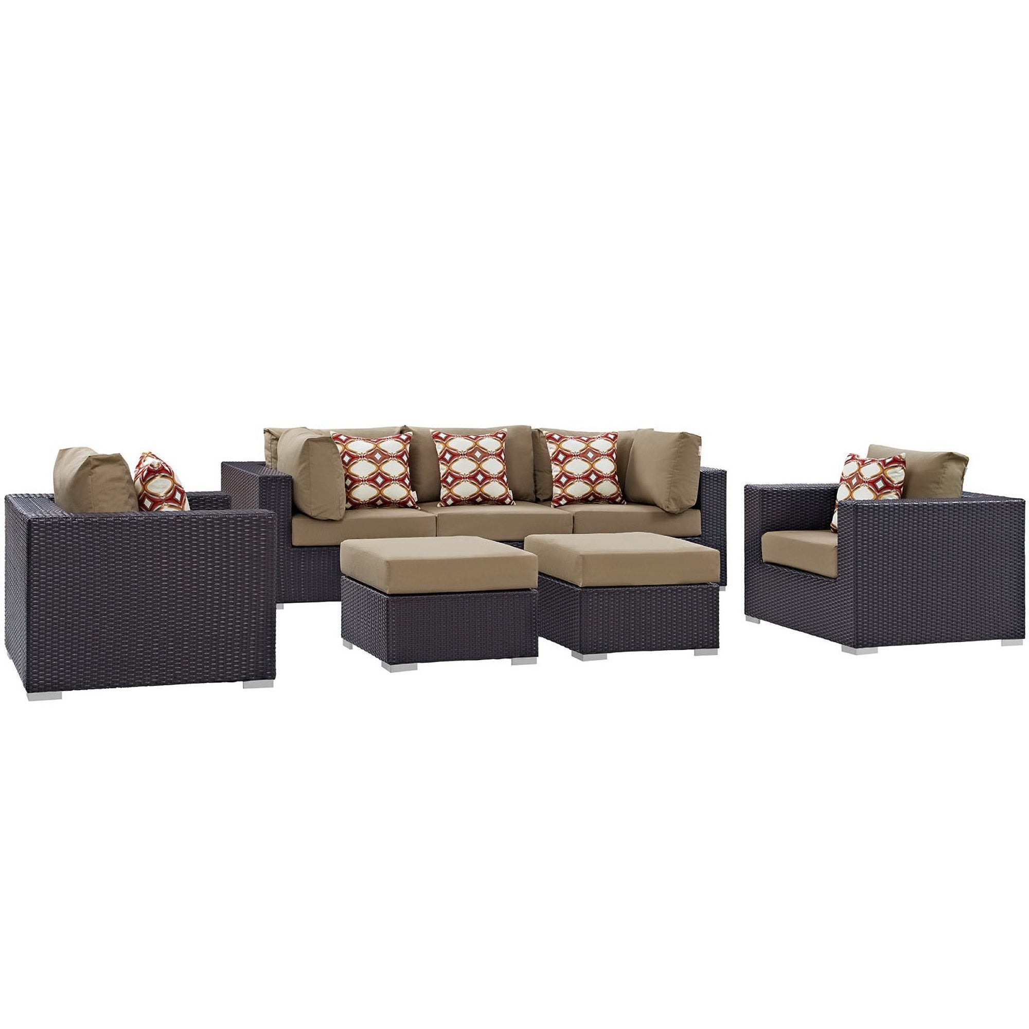 outdoor 7 Piece Outdoor Sectional Set