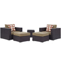 outdoor 5 Piece Outdoor Patio Sectional Set