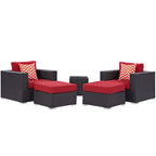 outdoor 5 Piece Outdoor Patio Sectional Set