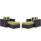 outdoor 4 Piece Outdoor Patio Sectional Set