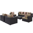 outdoor 8 Piece Outdoor Sectional Set