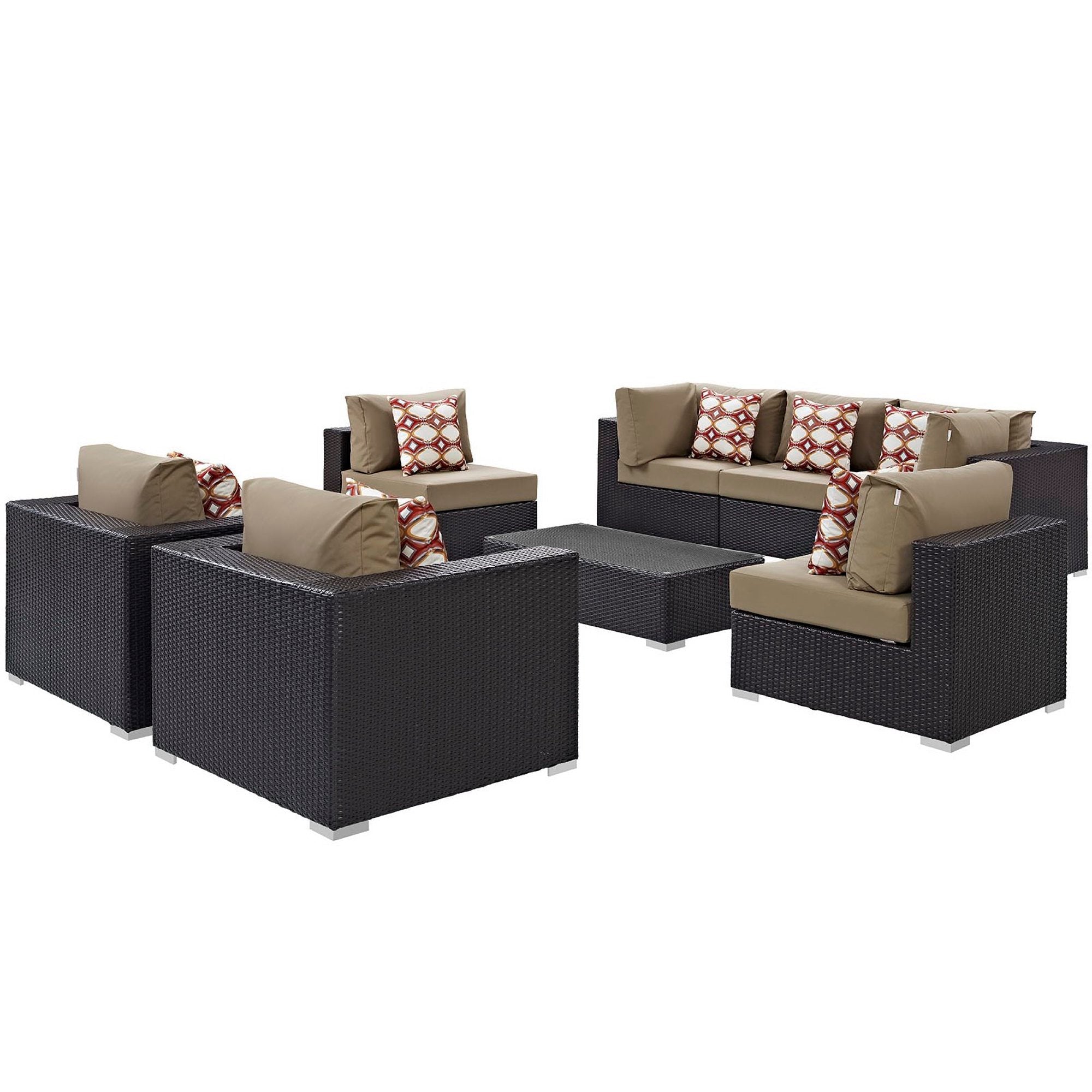 outdoor 8 Piece Outdoor Sectional Set