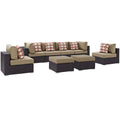 outdoor 8 Piece Outdoor Sectional Set