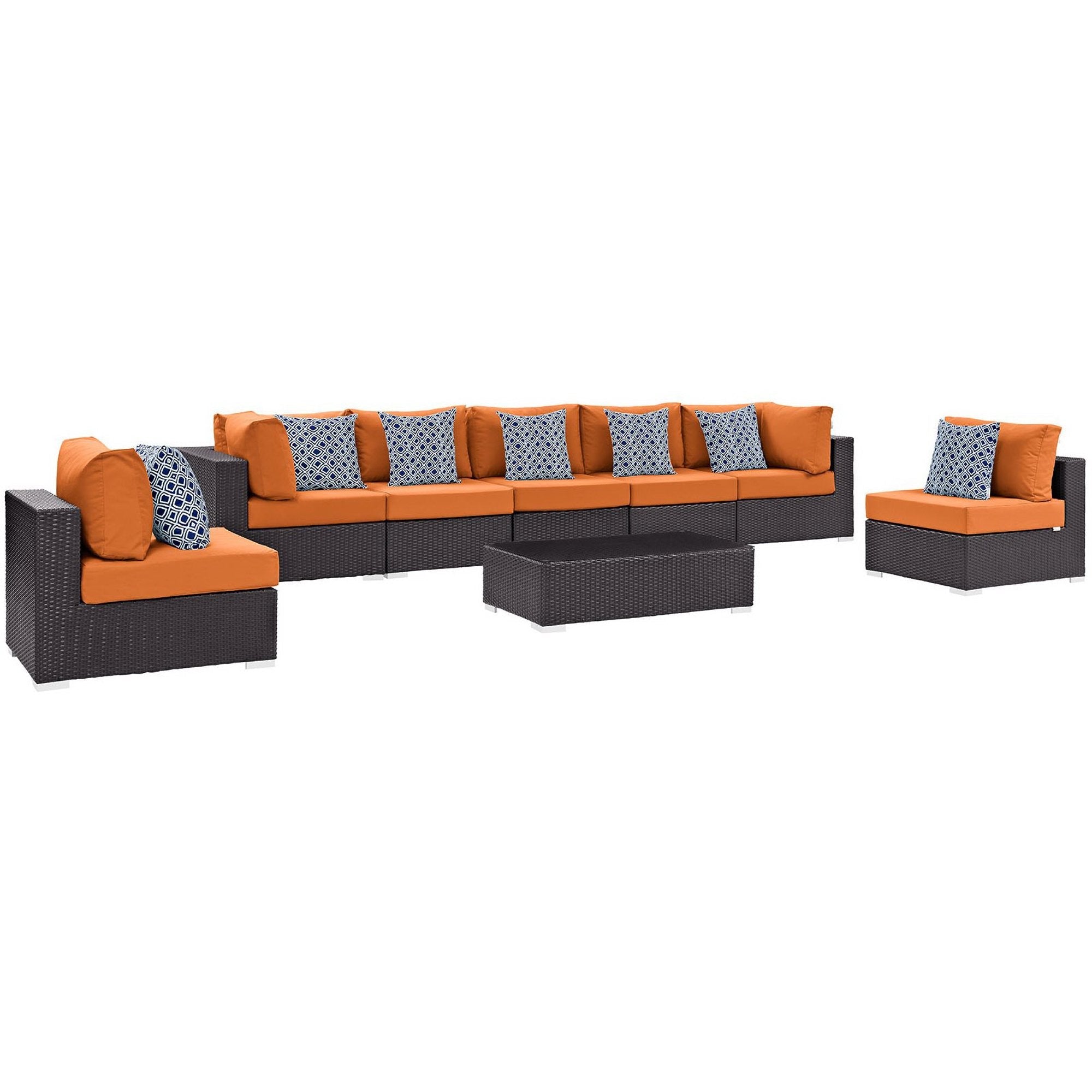 outdoor 8 Piece Outdoor Sectional Set