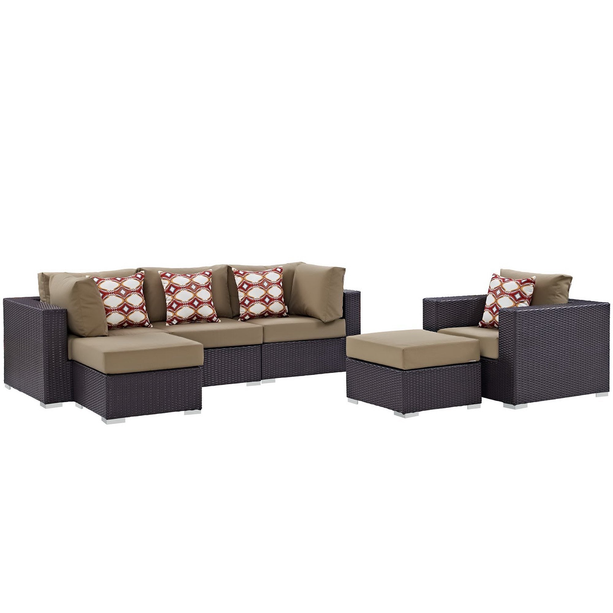 outdoor 6 Piece Outdoor Sectional Set