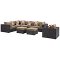 outdoor 9 Piece Outdoor Sectional Set