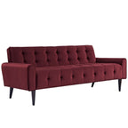 Delve Performance Velvet Sofa