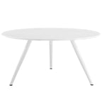 Lippa Round Wood Dining Table with Tripod Base