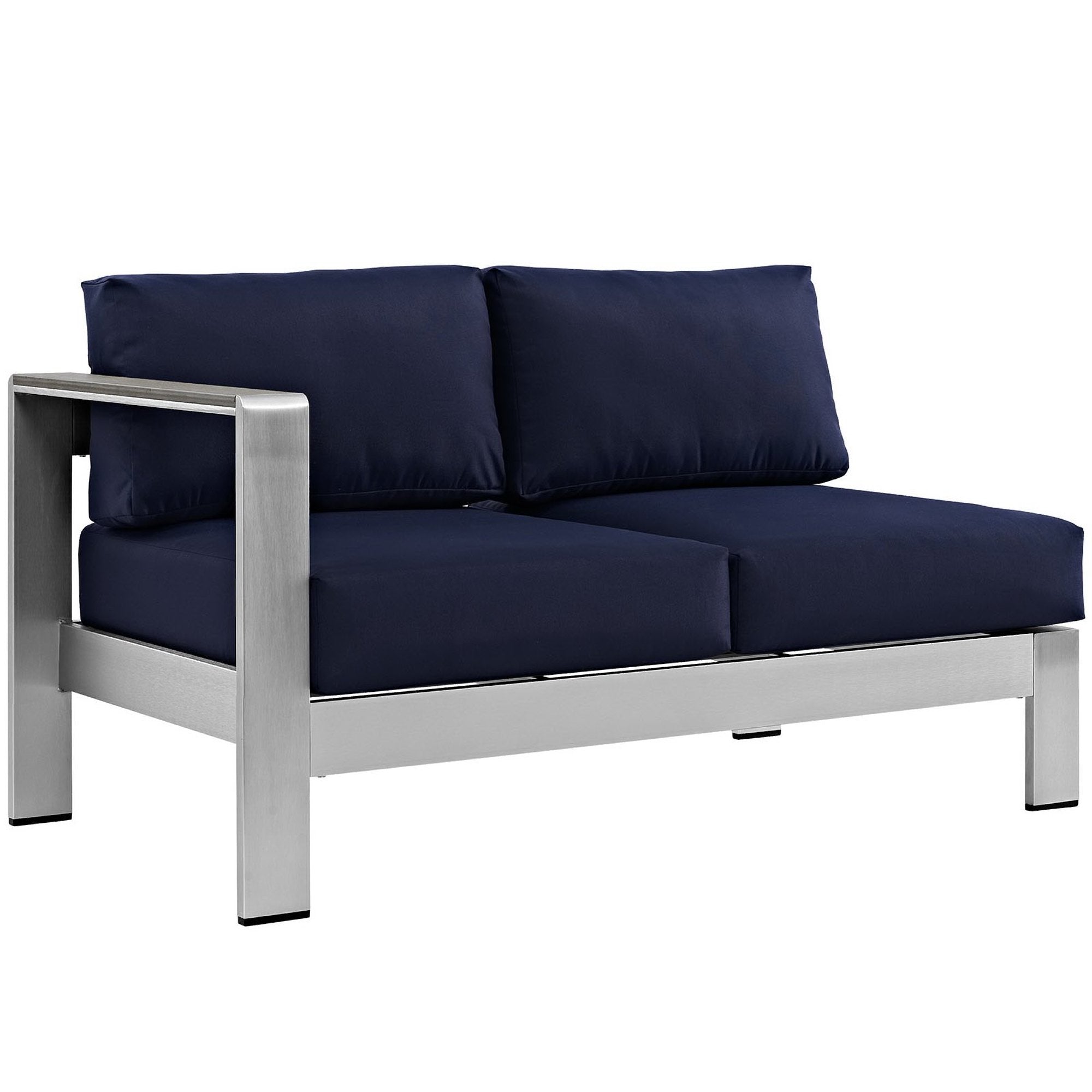 outdoor 5 Piece Outdoor Aluminum Sectional Sofa Set