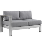 outdoor 4 Piece Outdoor Aluminum Sectional Sofa Set