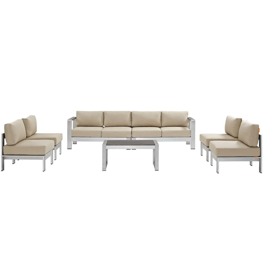outdoor 7 Piece Outdoor Sectional Sofa Set