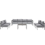 outdoor 7 Piece Outdoor Sectional Sofa Set