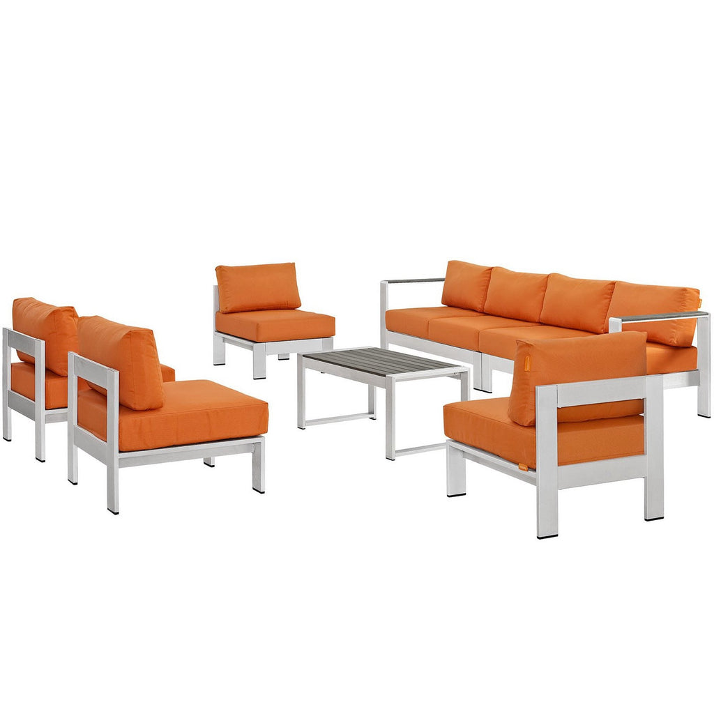 outdoor 7 Piece Outdoor Sectional Sofa Set