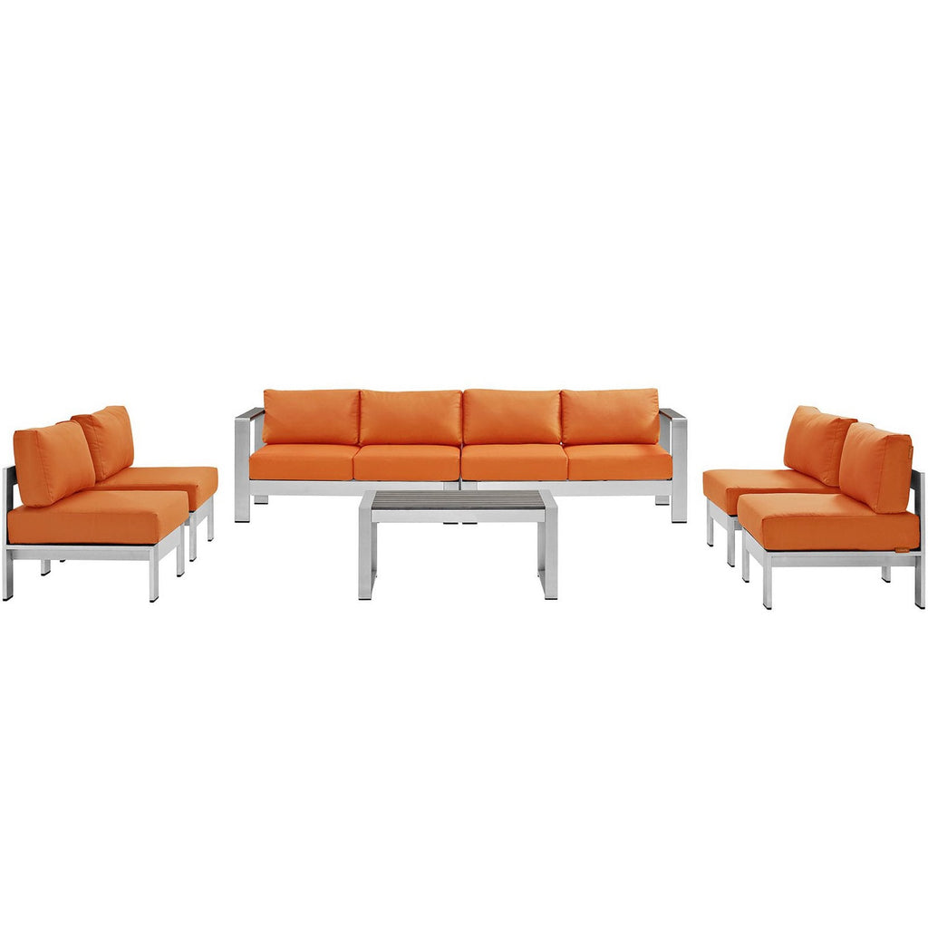 outdoor 7 Piece Outdoor Sectional Sofa Set