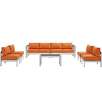 outdoor 7 Piece Outdoor Sectional Sofa Set