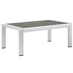 outdoor 6 Piece Outdoor Patio Aluminum Sectional Sofa Set