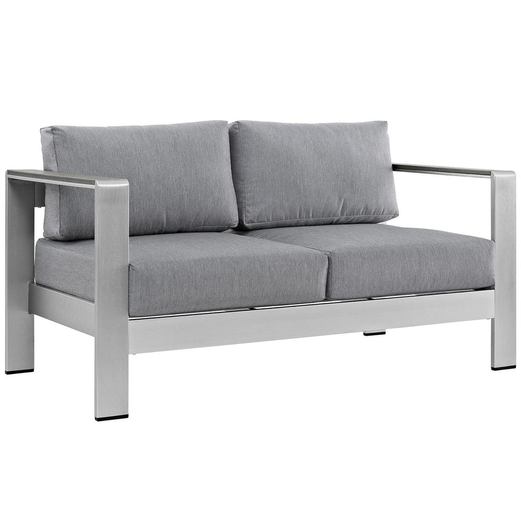 outdoor 6 Piece Outdoor Patio Aluminum Sectional Sofa Set