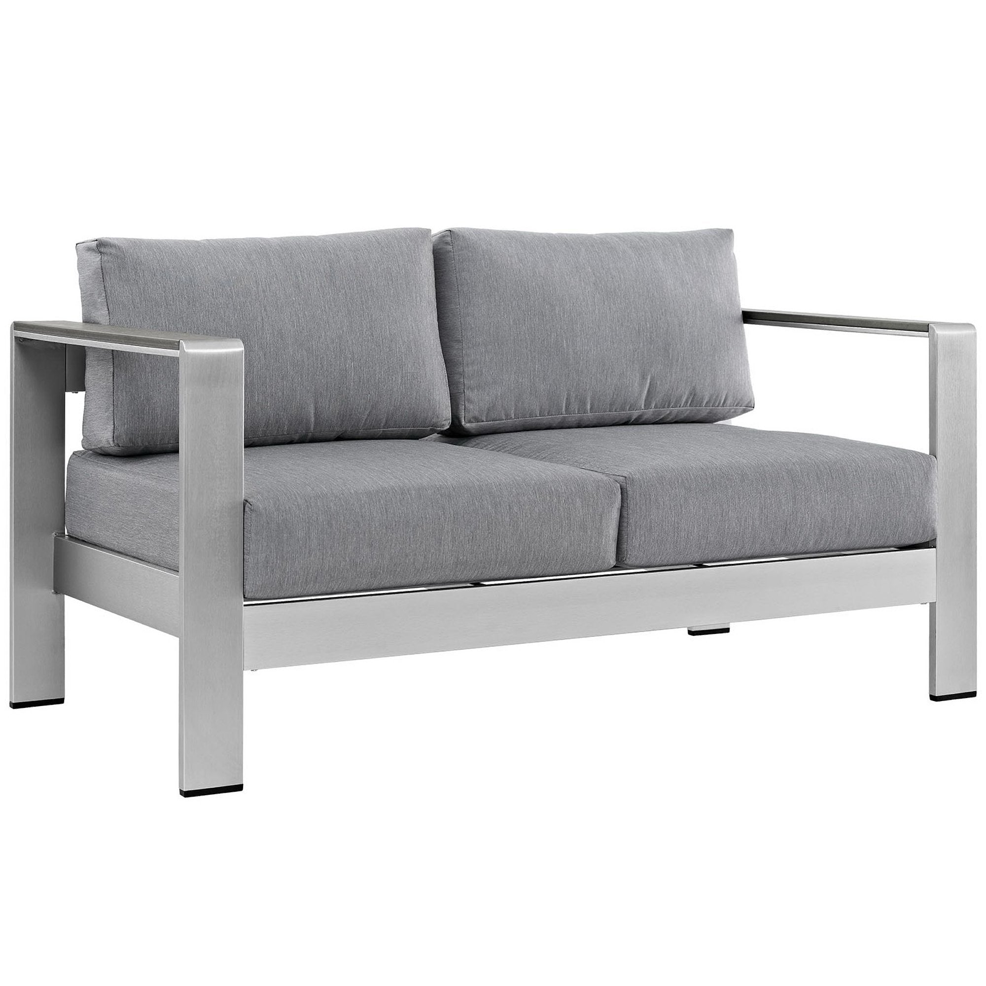 outdoor 6 Piece Outdoor Patio Aluminum Sectional Sofa Set