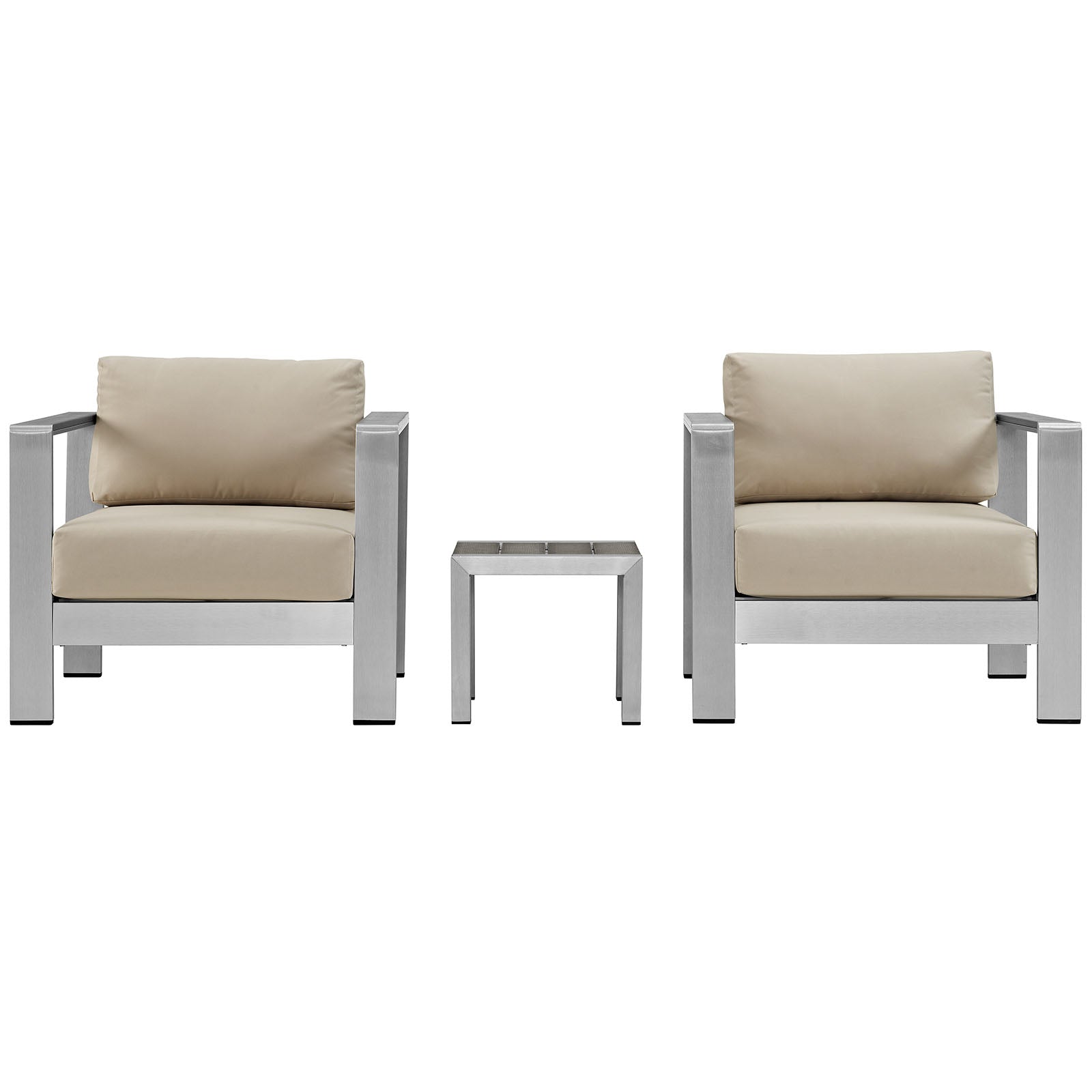 outdoor 3 Piece Outdoor Patio Aluminum Set