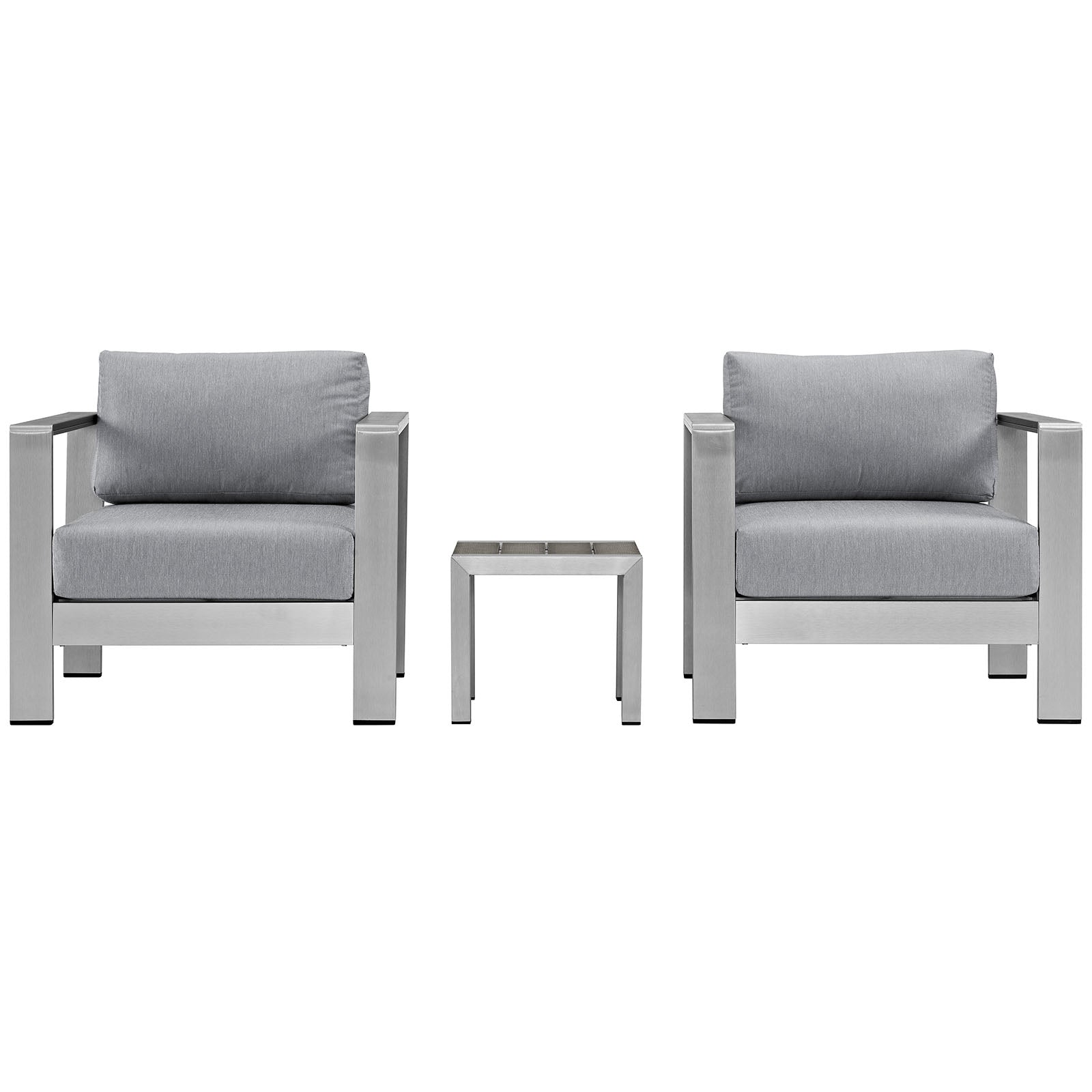 outdoor 3 Piece Outdoor Patio Aluminum Set