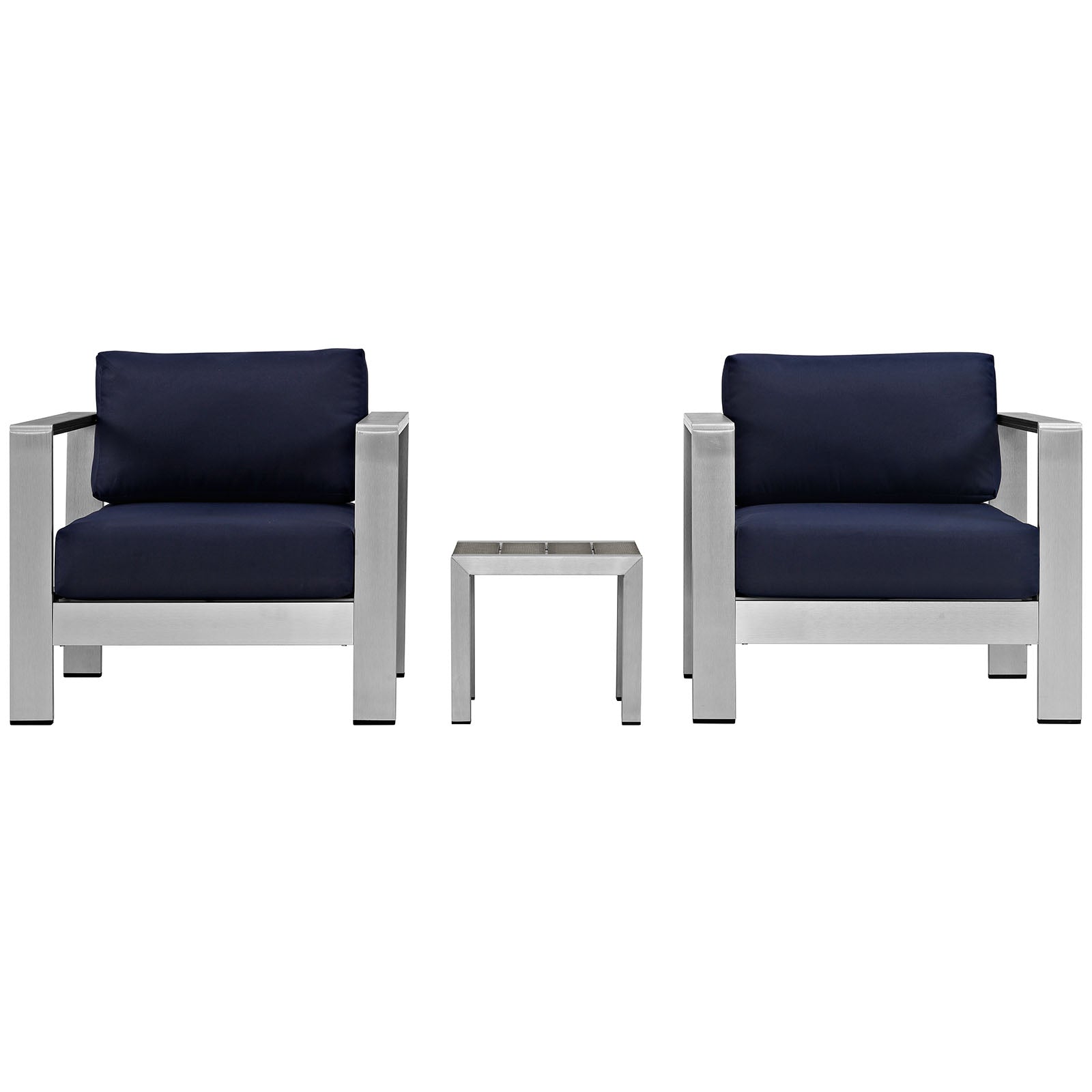 outdoor 3 Piece Outdoor Patio Aluminum Set