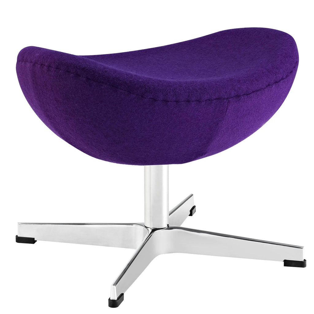 Glove Wool Ottoman