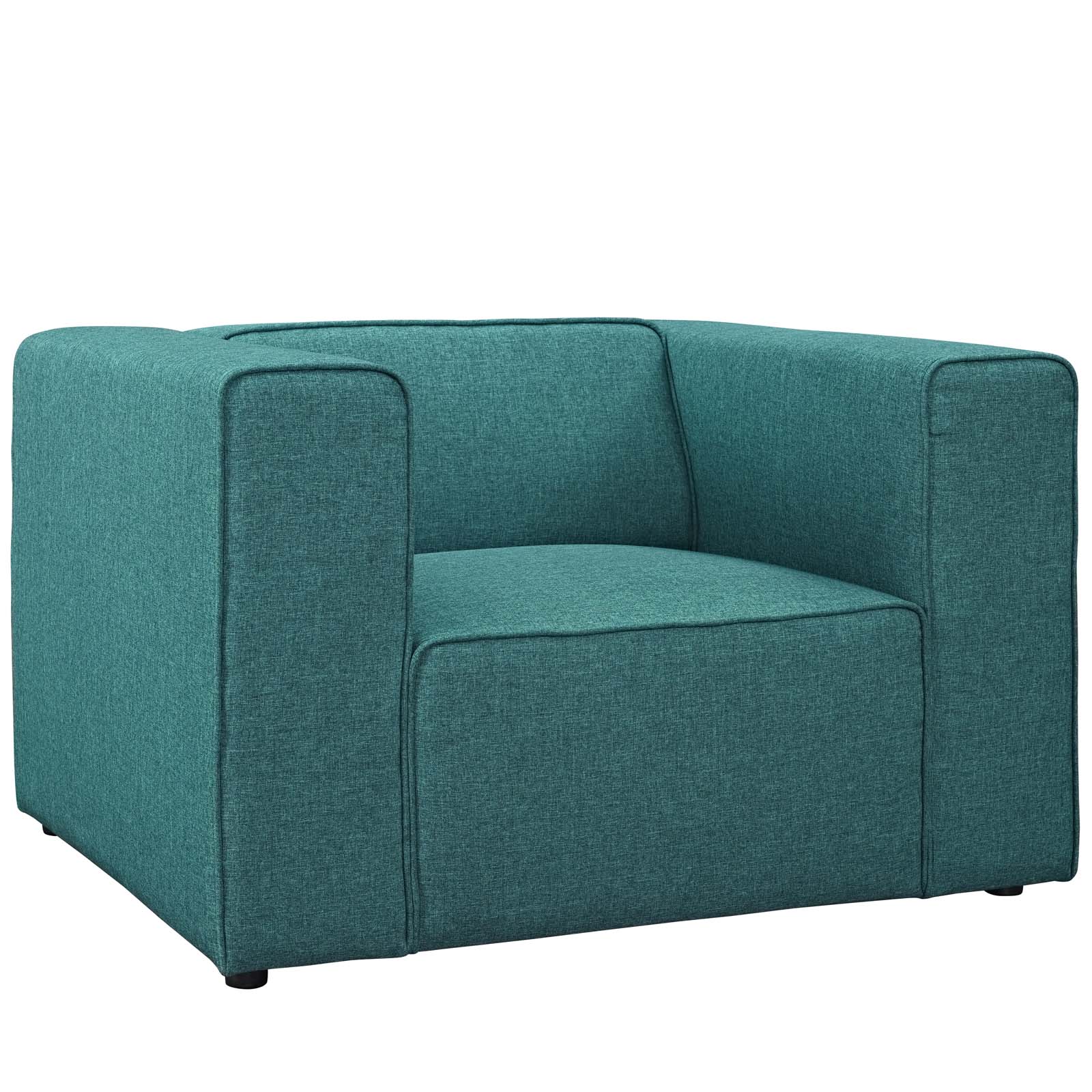 Mingle Upholstered Fabric Armchair - EEI-2718-TEA