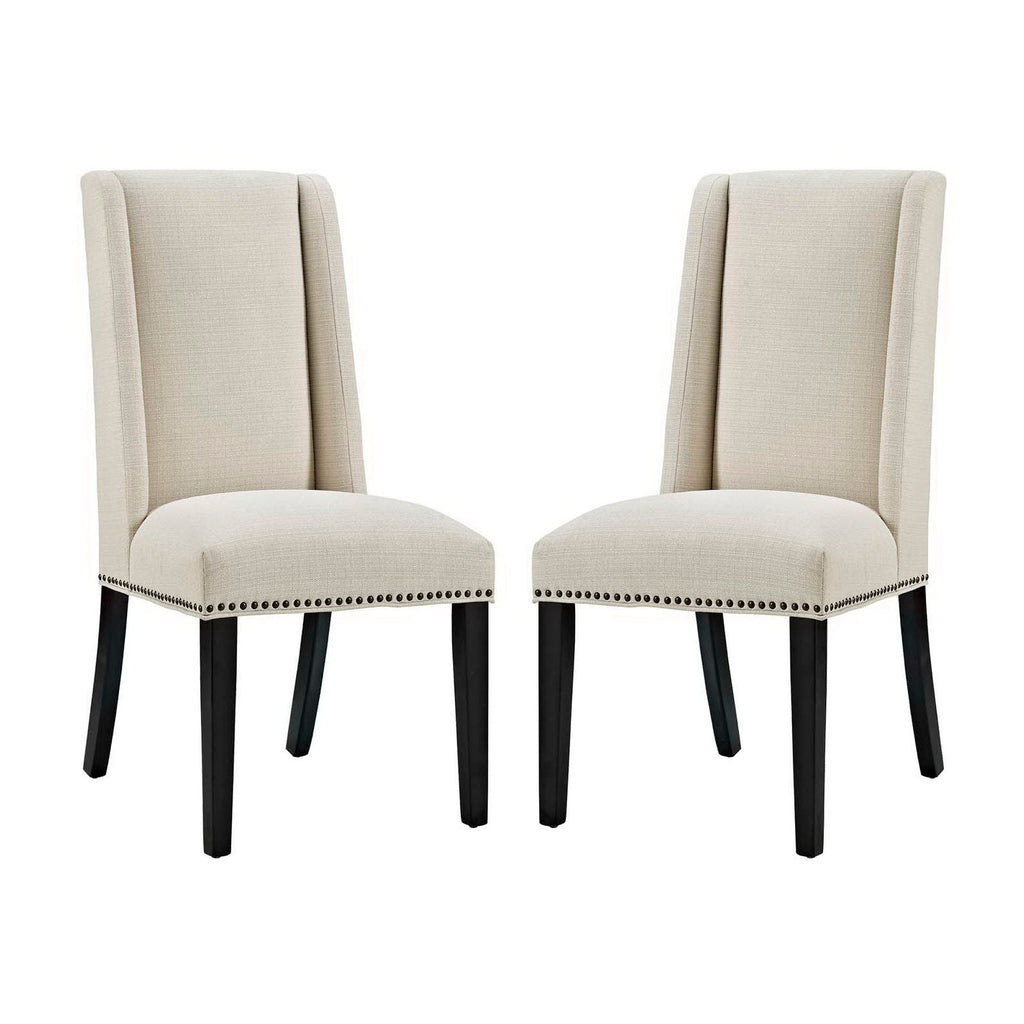 Baron Fabric Dining Chair Set of 2 - EEI-2748-BEI-SET