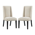 Baron Fabric Dining Chair Set of 2 - EEI-2748-BEI-SET
