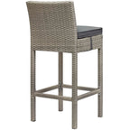 Conduit Outdoor Wicker Rattan Bar Stool