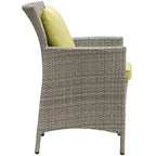 Conduit Outdoor Wicker Rattan Dining Armchair