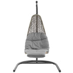 Landscape Hanging Chaise Lounge Outdoor Swing Chair