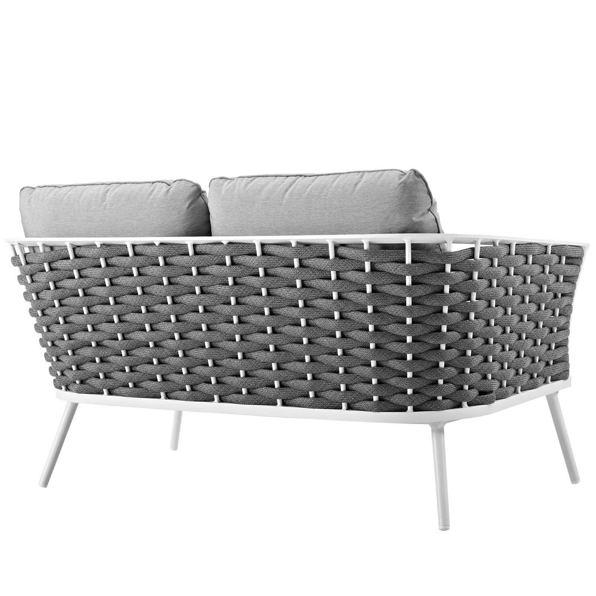 outdoor 3 Piece Outdoor Aluminum Sectional Sofa Set