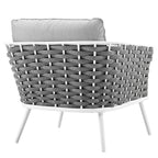 outdoor 3 Piece Outdoor Aluminum Sectional Sofa Set