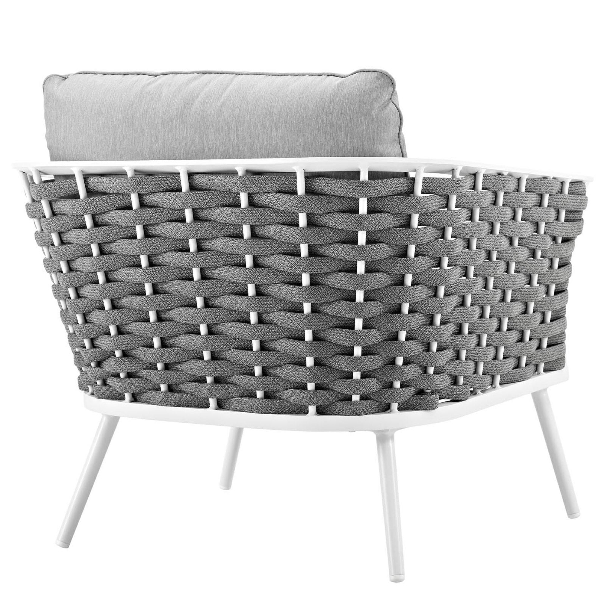outdoor 3 Piece Outdoor Aluminum Sectional Sofa Set