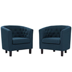 Prospect 2 Piece Upholstered Fabric Armchair Set