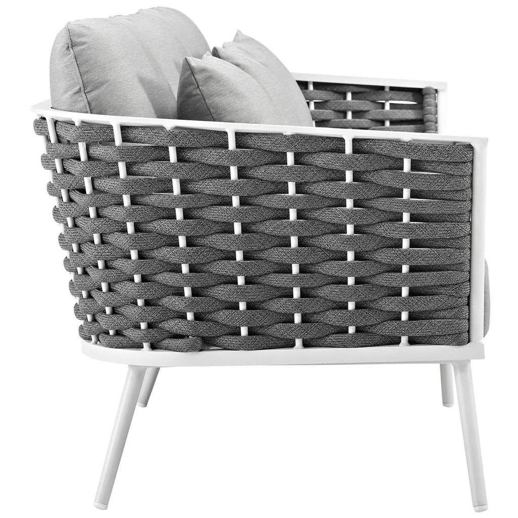 outdoor 4 Piece Outdoor Aluminum Sectional Sofa Set