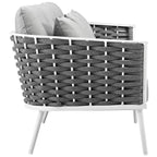 outdoor 4 Piece Outdoor Aluminum Sectional Sofa Set