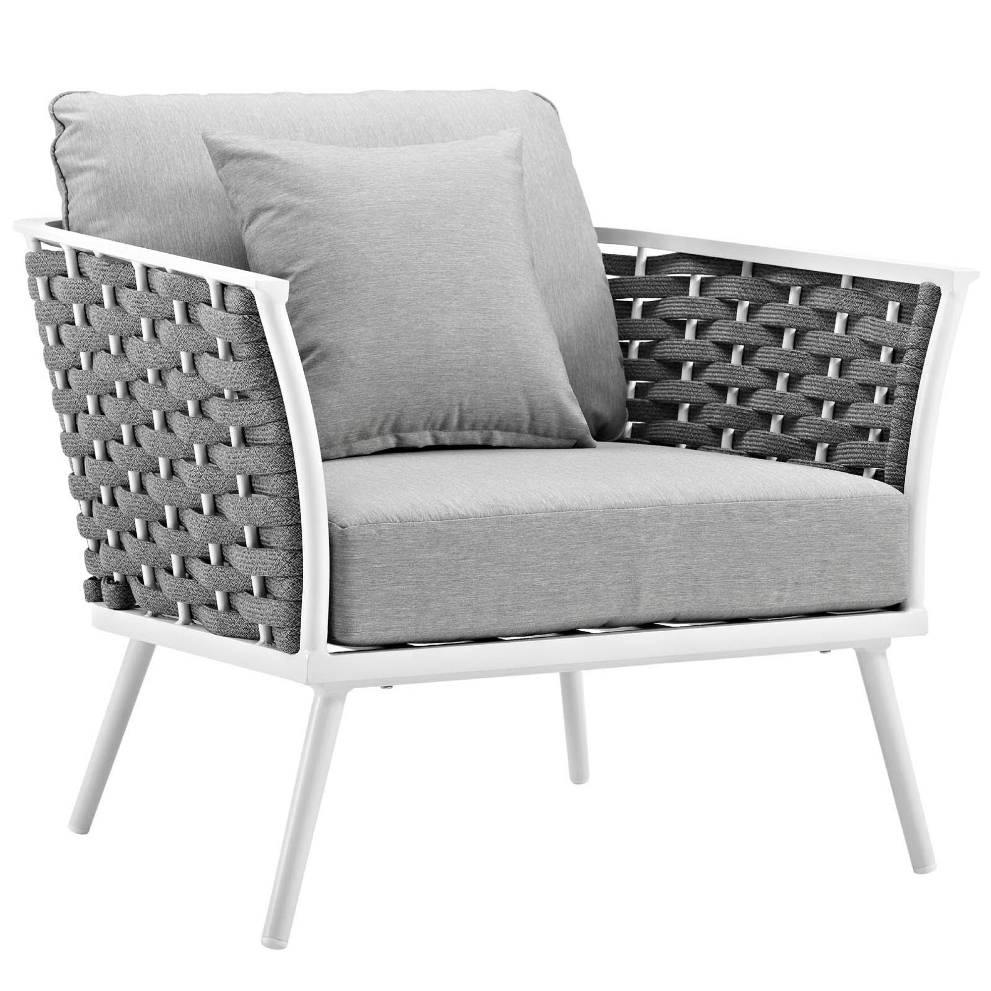 outdoor 3 Piece Outdoor Aluminum Sectional Sofa Set